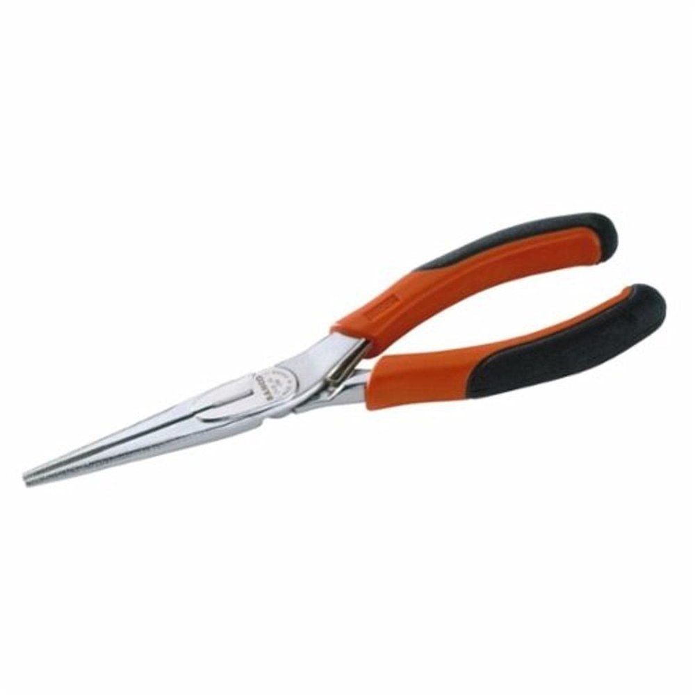 Bahco BH2430 GC-140 IPRU Long-Chrome Plated Ergo Snipe Nose Pliers, Multi-Colour, 140 mm
