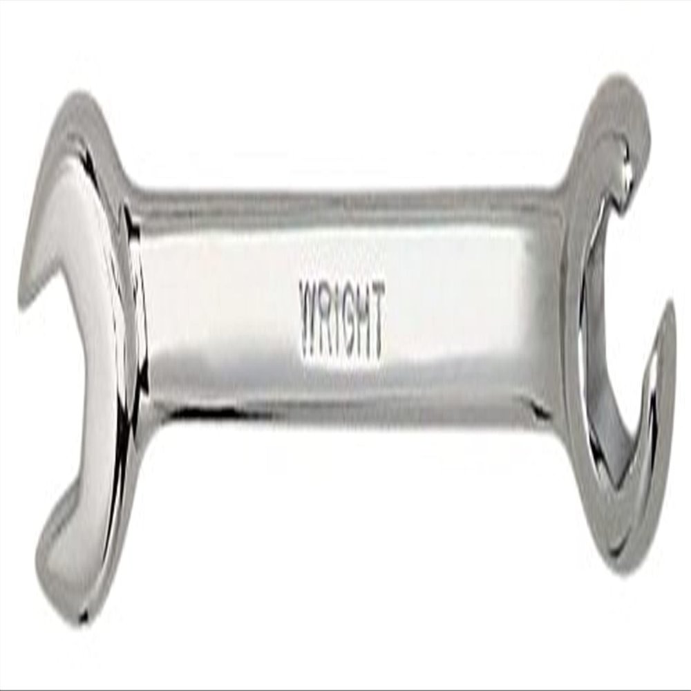 Wright Tool 1046 6-Point Combination Open End Flare Nut Wrench, 9/16"