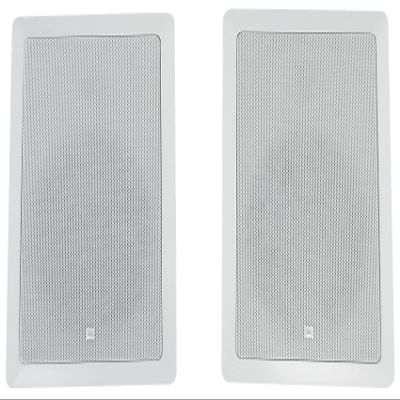 JBL Professional Control 128W Premium In-Wall Loudspeaker, Sold as Pair, white