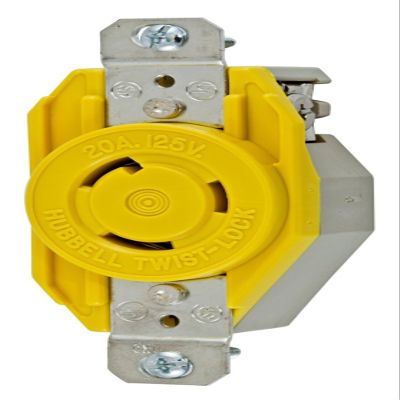 HBL23CM10, LKG RCPT, cm, 20A 125V, L5-20R, YM