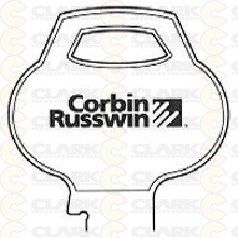 Key Blank - CORB 59B2-6PIN-10