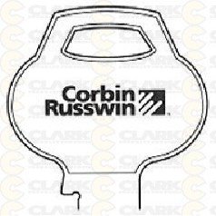Corbin Russwin Key Blank - Corb 67A1-5PIN-10