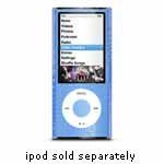 iLuv Hard Shell Case with Aluminum Front for iPod nano 5G (Blue)