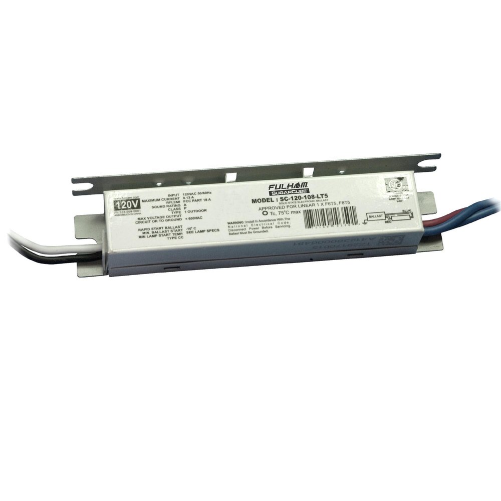 Fulham SugarCube SC-120-108-LT5 Rapid Start Electronic Fluorescent Ballast