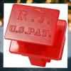 R.J. Enterprises- RJ45 Jack Dust Cover, Cap, Protector, Red (Price per Bag of 100p) DC-0-RD view 1