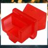 R.J. Enterprises- RJ45 Jack Dust Cover, Cap, Protector, Red (Price per Bag of 100p) DC-0-RD view 2