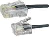MicroConnect MPK453S 3m Black Telephony Cable view 1