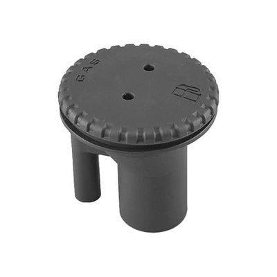 Perko Combination Deck Fill Tank Vent Gas Fill W/Vent, Straight, Black