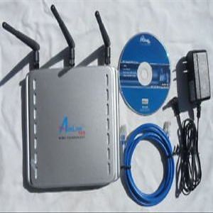 AirLink AR525W 54 Mbps 4-Port 10/100 Wireless G Router with 3 Antennas