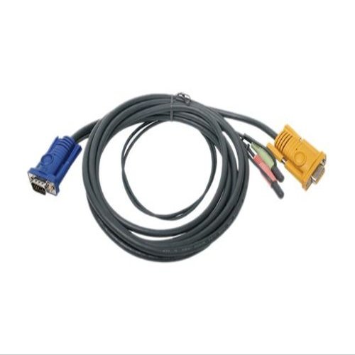 IOGEAR VGA KVM Cable with Audio, 10 Feet, G2L5203A