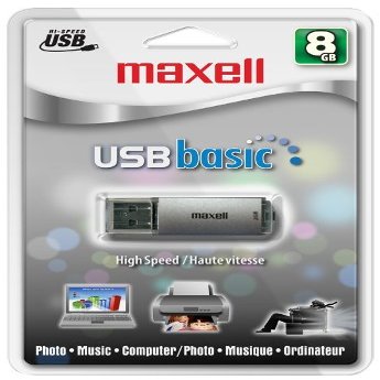 8GB USB Silver Basic USB-108SL