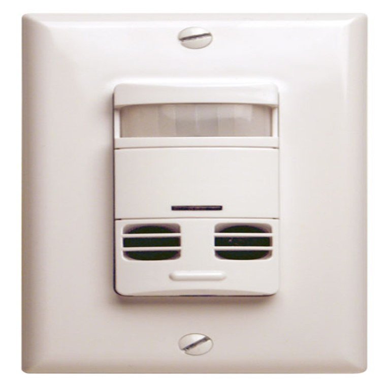 Preserve Cooper Controls OSW-DT-0601-MV-W Greengate 120-277-Volt Dual Tech-PIR Wall Switch Sensor, with Neutral Wire, White Finish