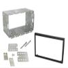 MES/Autoleads Universal Double Din Fitting Kit 110mm 23UN02 view 1
