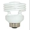 Satco S6273 18 Watt T2 Mini Spiral 5000K Natural Light Compact Fluorescent Light Bulbs - 3 per Package view 1