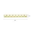 NUVO Lighting SF77/191 Eight Light Vanity Strip, 48" 8 light view 3
