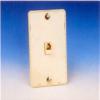 R.J. Enterprises 219-4 Wall Phone Plate (4C) (5p/per bag) view 1