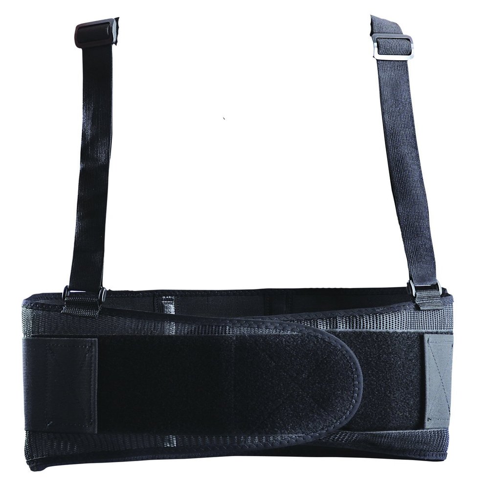 Occunomix Mustang Back Support W/Sus L Black