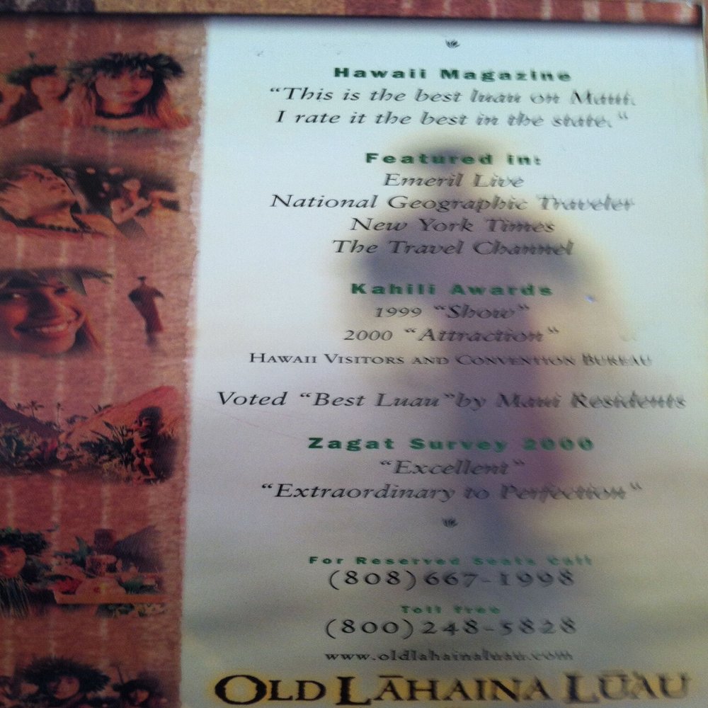 Old Lahaina Luau, Traditional Hula & Feast (Vhs tape)