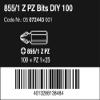 855/1 Z PZ 1 X 25 MM DIY-BOX POZIDRIV-BITS (100 pcs) view 2