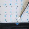 Arabic Transparent Stickers with Blue Lettering for LAPTOPS Desktop Computers Keyboards view 4
