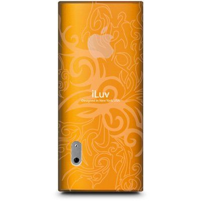 iLuv Thermoplastic Polyurethane Case for iPod nano 5G (Orange with Orange Flames)