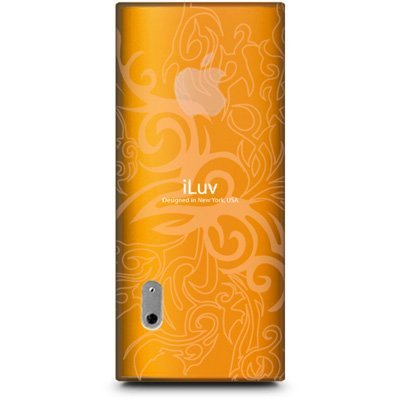 iLuv Thermoplastic Polyurethane Case for iPod nano 5G (Orange with Orange Flames)