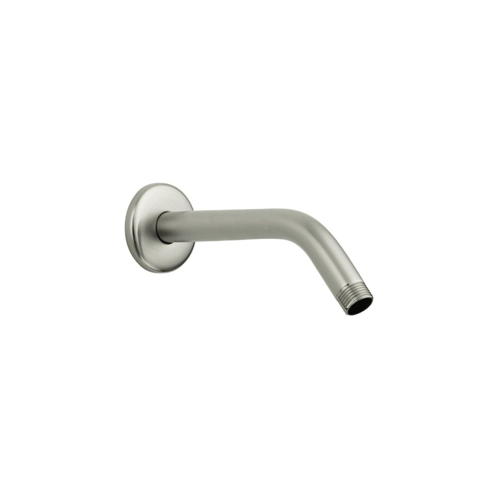 hansgrohe Extended Length 9-inch Modern Showerarm in Brushed Nickel, for Wall Mount Showerhead, 04186823