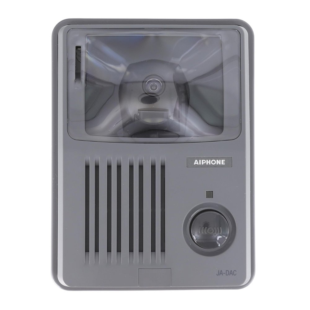 Aiphone JA-DAC Surface-Mount Audio/Video Door Station with Camera Controls, For Use with JA Series Audio/Video Intercom System