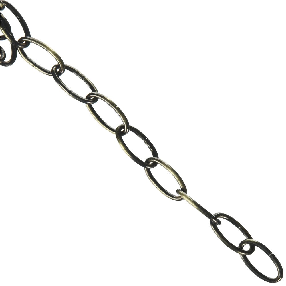 Livex Lighting 5607-01 Accessories Light Standard Decorative Chain, Antique Brass