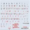 Greek-English Non Transparent Grey Background Keyboard Stickers for Computer LAPTOPS Desktop view 2