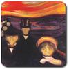 Art Plates Munch: Anxiety Brand Mouse Pad view 1