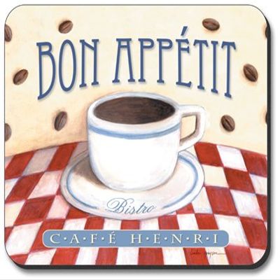 Art Plates Bon Appetit Brand Mouse Pad