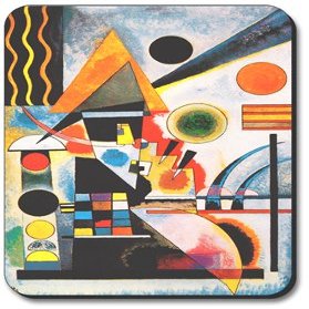 Art Plates Kandinsky: Balancement Brand Mouse Pad