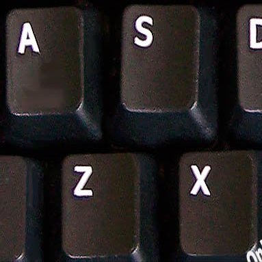 English US Keyboard Stickers with Non Transparent Black Background for Computer LAPTOPS Desktop