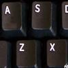 English US Keyboard Stickers with Non Transparent Black Background for Computer LAPTOPS Desktop view 1