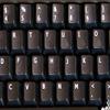 English US Keyboard Stickers with Non Transparent Black Background for Computer LAPTOPS Desktop view 3