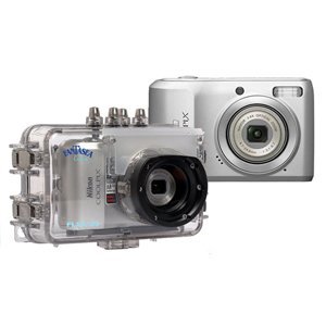 Fantasea Nikon Coolpix L20 Dig Cam with FL-20 Housing