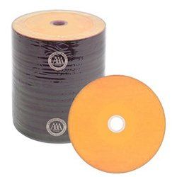 100 Spin-X Diamond Certified 48x CD-R 80min 700MB Orange Color Top Thermal Hub