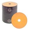 100 Spin-X Diamond Certified 48x CD-R 80min 700MB Orange Color Top Thermal Hub view 1