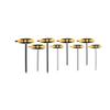 Wiha 33498 8-Piece Soft Grip T-Handles Ball Hex Inch view 2