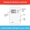 PSD010B Non-Programmable 2-Wire Heat-Only Thermostat view 4