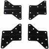 VideoSecu Mount Adapter Plate LED LCD Plasma 3D TV Wall Mount Bracket Extender VESA 200 to 300/400/400x200, Mount Accessory MLEB 1UU view 1