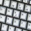 Danish Keyboard Stickers Netbook ON White Background view 4
