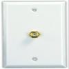JR Products 47785 Interior Cable TV Plate view 1