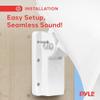 Pyle Indoor / Outdoor PA Horn Speaker - 6" PA Speaker With 8 Ohms Impedance & 50 Watts Peak Power - Mounting Bracket & Hardware Included - Pyle PHSP4 White view 4