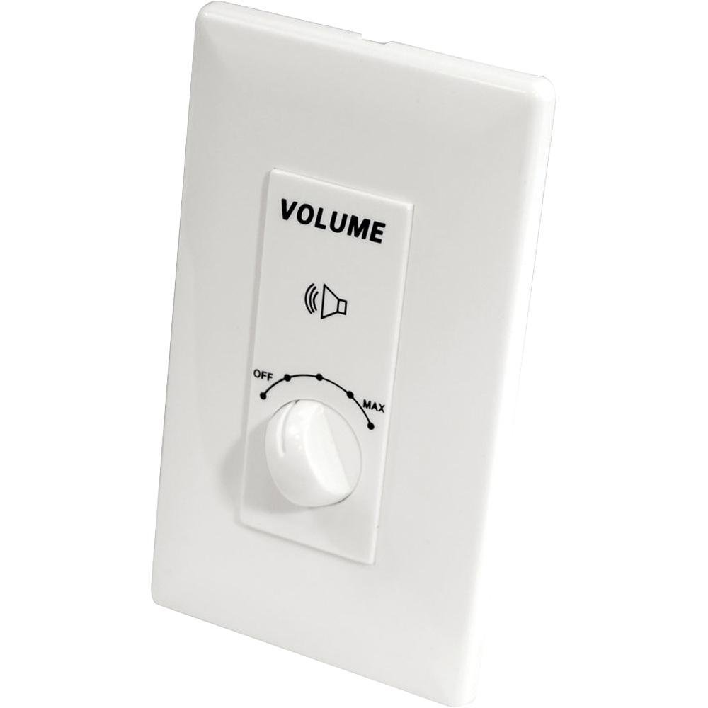 Pyle PVC3 High Power In-Wall Stereo Volume Control with Built In Relay Circuit (White)