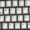 SPANISH LATIN AMERICAN NETBOOK KEYBOARD LABELS LAYOUT WHITE BACKGROUND view 3