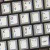 SPANISH LATIN AMERICAN NETBOOK KEYBOARD LABELS LAYOUT WHITE BACKGROUND view 4