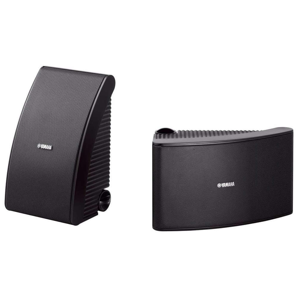 Yamaha NS-AWS592BL 150 Watt 6.5 Inch Cone Indoor/Outdoor All-Weather Speakers (1 Pair, Black)