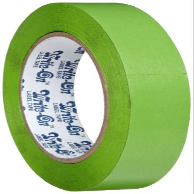 Bel-Art Scienceware Write-On 134633075 Green Fluoropolymer Label Tape, 40yds Length, 3/4" Width, replace with Bel-Art 134860075